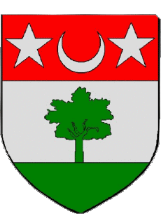 Blasón-Banderas Francia Departamentos - Ciudades 23 AUBUSSON 