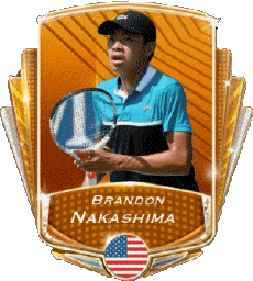 Sports Tennis - Joueurs U S A Brandon Nakashima 