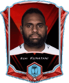 Sports Rugby - Joueurs Fidji Semi Kunatani 