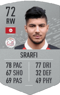 Multi Média Jeux Vidéo F I F A - Joueurs Cartes Tunisie Bassem Srarfi 