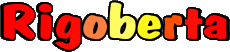 Nombre FEMENINO - Francia R Rigoberta 