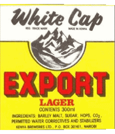 Getränke Bier Kenia White Cap 