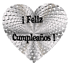Messages Espagnol Feliz Cumpleaños Corazón 011 