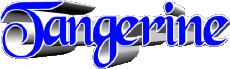 Prénoms FEMININ - UK - USA T Tangerine 