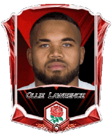 Sportivo Rugby - Giocatori Inghilterra Squadra 2025 Ollie Lawrence 