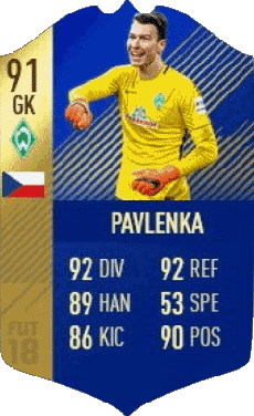 Multi Média Jeux Vidéo F I F A - Joueurs Cartes Tchéquie Jirí Pavlenka 