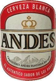 Boissons Bières Argentine Andes Cerveza 