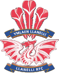 Deportes Rugby - Clubes - Logotipo Gales Llanelli  RFC 