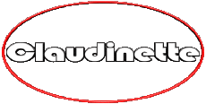 Nome FEMMINILE - Francia C Claudinette 