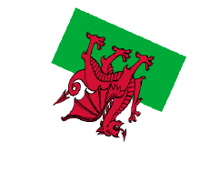 Banderas Europa Gales Esfera - Cubo 