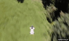 Humour - Fun Sports Parachutisme Wingsuit Montagne 