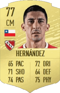 Multimedia Videospiele F I F A - Karten Spieler Chile Pablo Hernández 