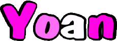 Prénoms MASCULIN - France Y Yoan 