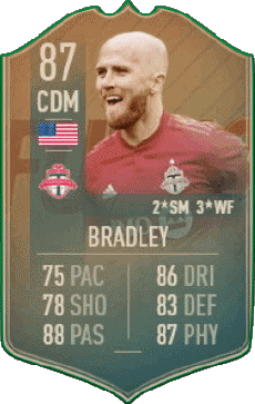 Multimedia Vídeo Juegos F I F A - Jugadores  cartas U S A Michael Bradley 