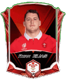 Sports Rugby - Players Wales Team 2025 Ryan ELIAS 