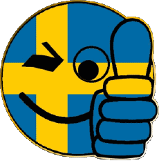 Fahnen Europa Wildleder Smiley - OK 