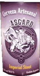 Drinks Beers Argentina Asgard Cerveza 