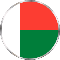 Fahnen Afrika Madagaskar Runde 