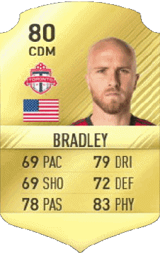 Multimedia Vídeo Juegos F I F A - Jugadores  cartas U S A Michael Bradley 