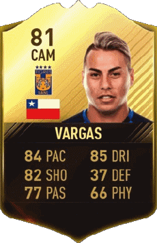 Multi Media Video Games F I F A - Card Players Chile Eduardo Vargas 
