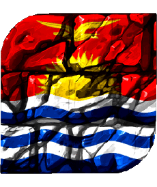 Fahnen Ozeanien Kiribati Platz 