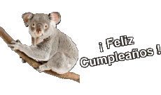 Mensajes Español Feliz Cumpleaños Animales 013 