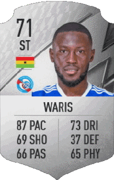 Multimedia Vídeo Juegos F I F A - Jugadores  cartas Ghana Abdul Majeed Waris 