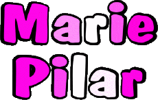 Vorname WEIBLICH - Frankreich M Zusammengesetzter Marie Pilar 