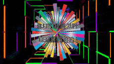 Mensajes Alemán Alles Gute zum Geburtstag Zusammenfassung - geometrisch Fondo animado 001 