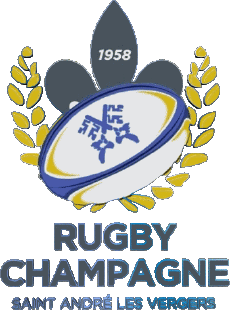 Sports Rugby Club France Logo Dept 10 Champagne St Andre Vergers 