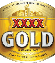 Getränke Bier Australien Xxxx-Gold-Castelmaine 