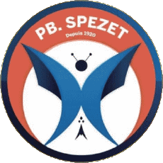 Sports FootBall Club France Logo Bretagne 29 - Finistère PBS - Papillons Bleus de Spézet 