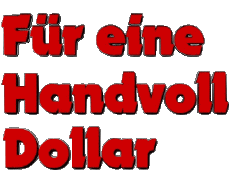 Multimedia Film Internazionale Per un puno di dollari Logo Tedesco 