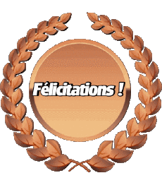 Messagi Francese Félicitations 12 