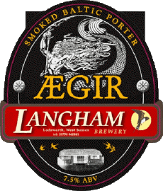 Aegir-Bebidas Cervezas UK Langham Brewery 