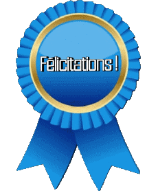 Mensajes Francés Félicitations 02 
