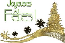 Messages French Joyeuses Fêtes (Noël) Serie 07 