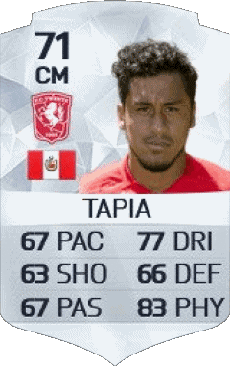 Jeux Vidéo F I F A - Joueurs Cartes Pérou Renato Tapia 