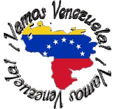 Mensajes Español Vamos Venezuela Bandera 