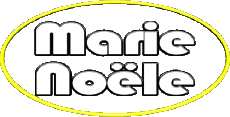 Vorname WEIBLICH - Frankreich M Zusammengesetzter Marie Noële 