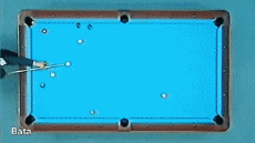 Bata-Humor -  Fun Sports Pool Table Best Off Shot 