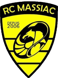 Sport Rugby Club Frankreich Logo Dept 15 RC Massiac 