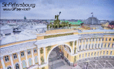 Humour - Fun Lieux -  TimeLapse Russie - Saint Pétersbourg 