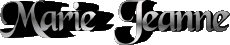 Nombre FEMENINO - Francia M Compuesto Marie Jeanne 