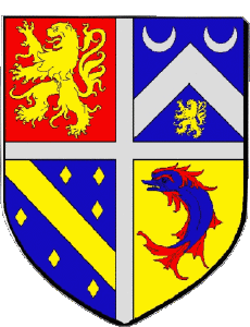 Bandiere Francia Dipartimenti - Città 38 HEYRIEUX 