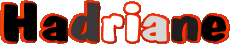 Nombre FEMENINO - Francia H Hadriane 
