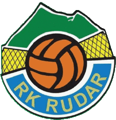Sport Handballschläger Logo Kroatien Rudar RK 