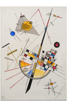 Humor -  Fun Artists Painter Wassily Kandinsky 