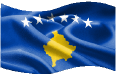 Banderas Europa Kosovo Rectángulo 