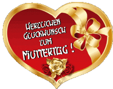 Messages German Herzlichen Glückwunsch zum Muttertag 021 